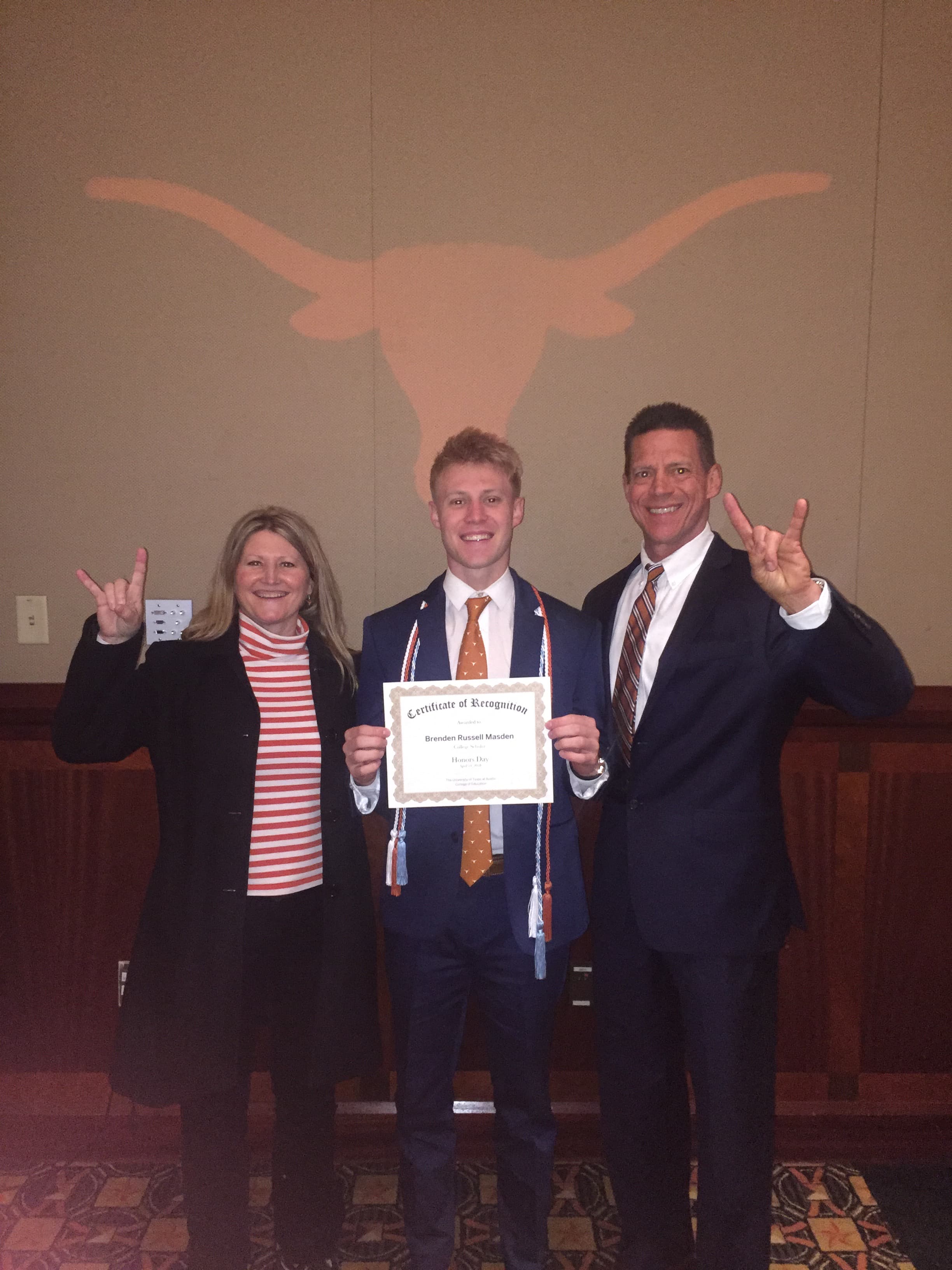 Billy Masden and Family
