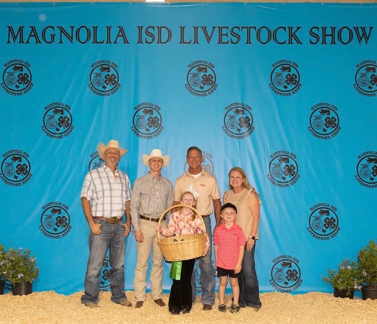 Billy Masden Continual Supporter of Magnolia ISD Livestock Show