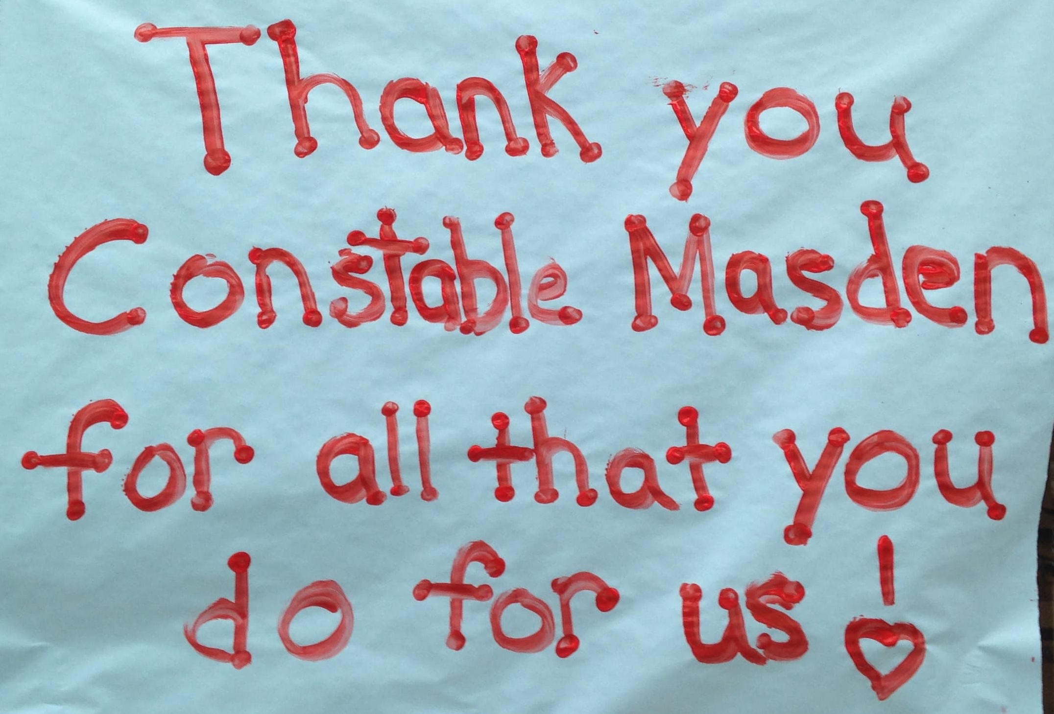 Everyone loves Billy Masden